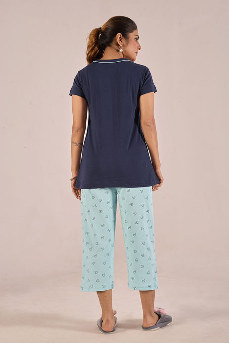 Sweetmoon Ete Capriset  - NavyBlue — image 2